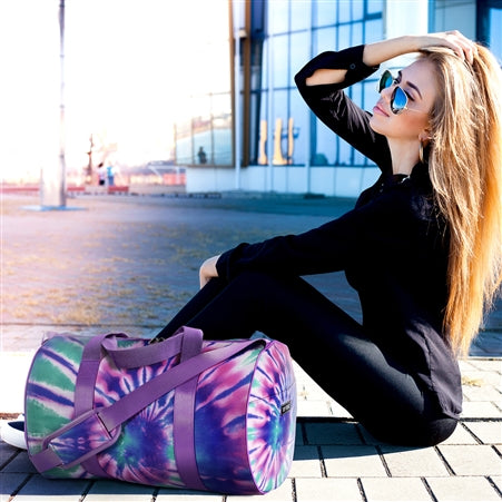 Tie Dye Canvas Duffle Bag